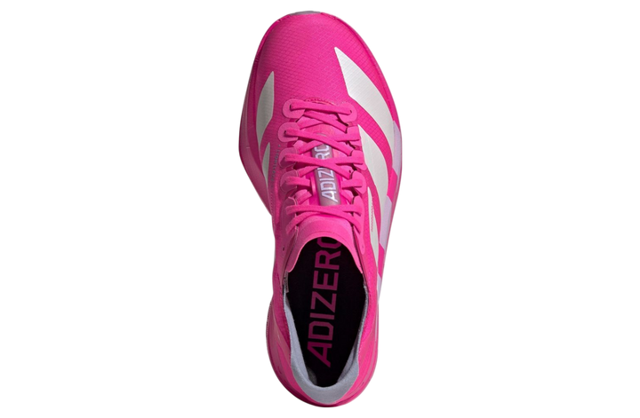 Adidas Mens Adizero Adios Pro 4 - Shock Pink/Zero Metallic/Aurora Plum - Neutral - AW25
