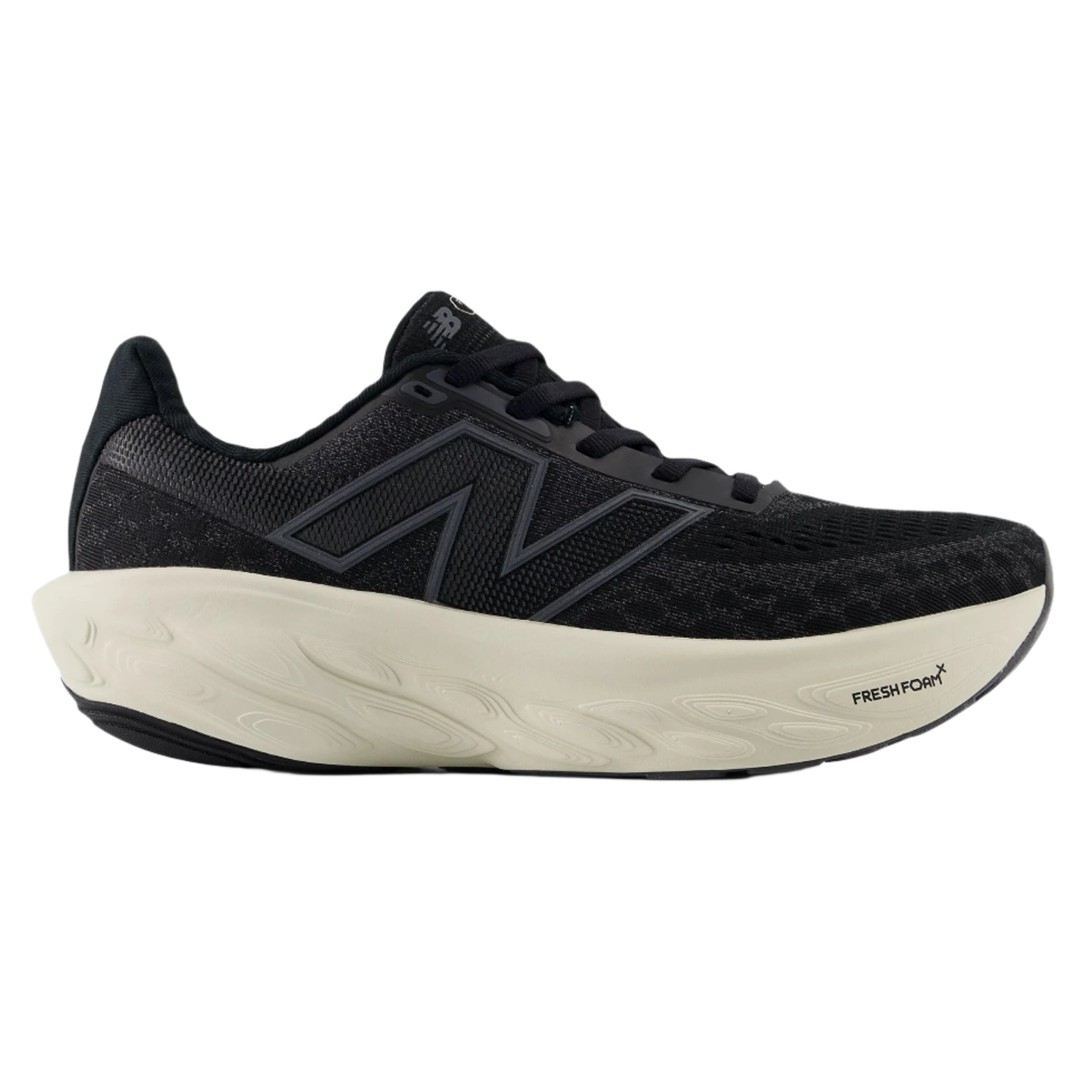 New Balance Womens 1080V14 Black Phantom Sea Salt Neutral SS25 Run North West