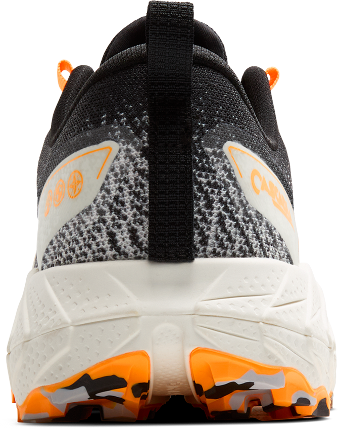 Brooks Mens Cascadia 18 - Black/Blue Wash/Orange - Trail - SS25