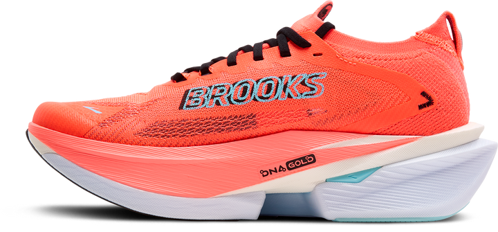 Brooks Mens Hyperion Max 3 - Fiery Coral/Black/Atomizer - Neutral - AW25