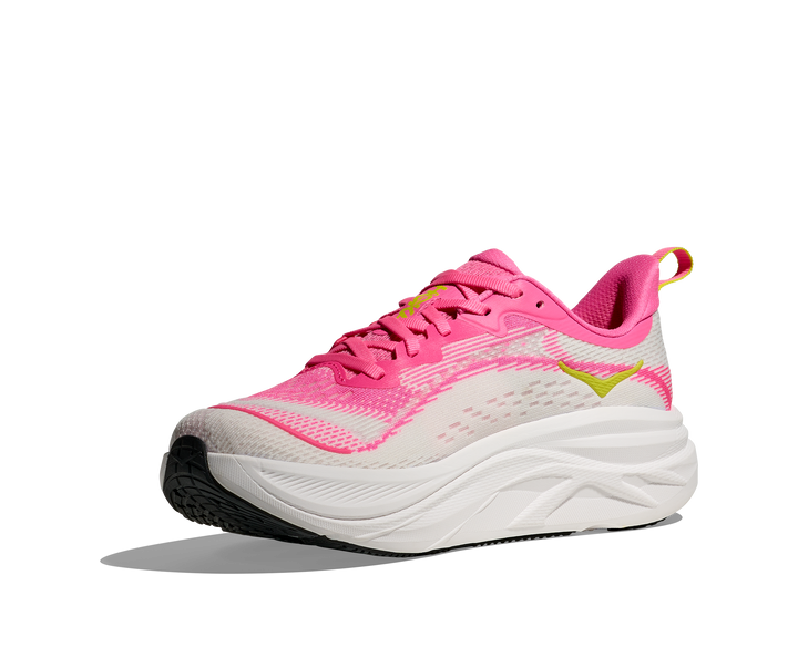 Hoka Womens Skyflow - Neon Rose/Neon Hoka Citrus - Neutral - AW25