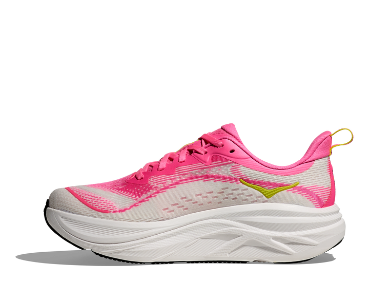 Hoka Womens Skyflow - Neon Rose/Neon Hoka Citrus - Neutral - AW25
