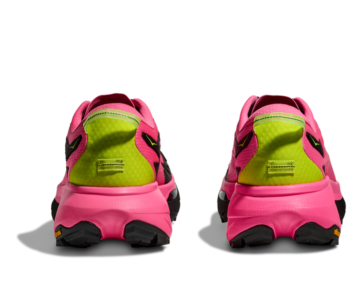 Hoka Womens Mafate 5 - Neon Rose/Black - Trail - AW25