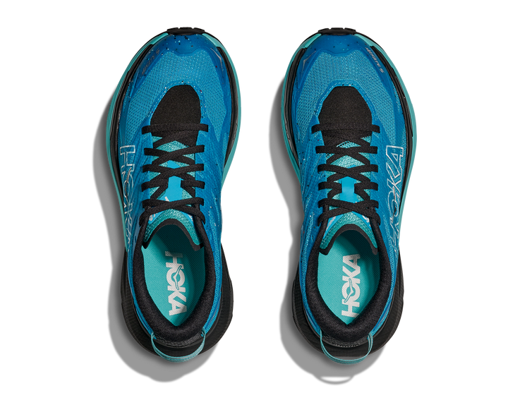 Hoka Womens Mafate 5 - Skyward Blue/Black - Trail - AW25