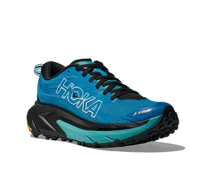 Hoka Womens Mafate 5 - Skyward Blue/Black - Trail - AW25