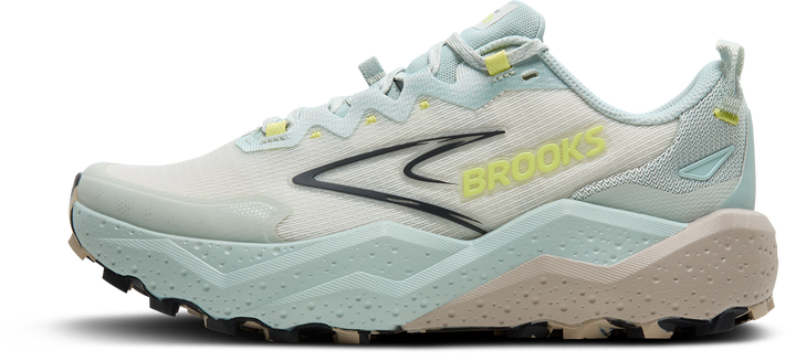 Brooks Womens Caldera 8 - Misty Blue/Coconut/Chateau - Trail - AW25