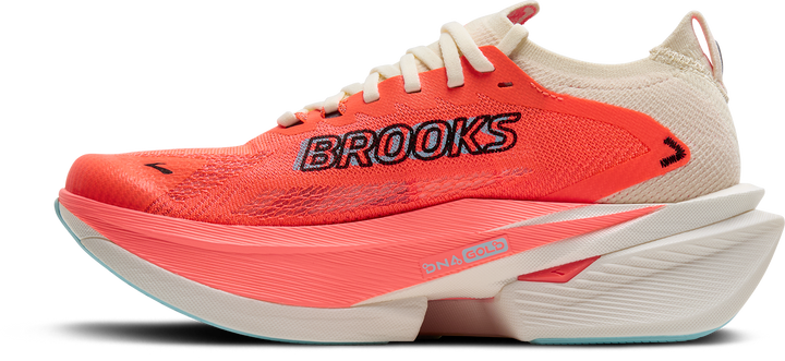 Brooks Womens Hyperion Max 3 - Coconut/Fiery Coral/Atomizer - Neutral - AW25