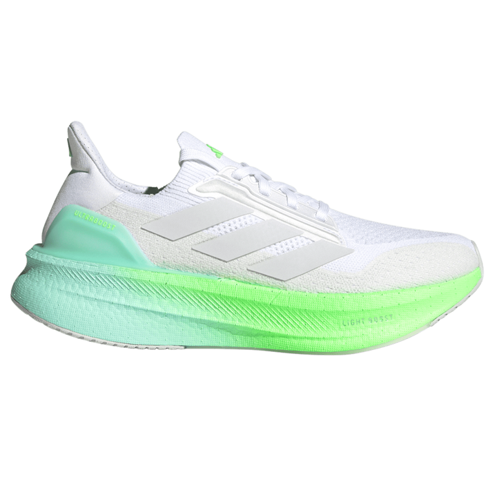 Adidas Womens Ultraboost 5X - Footwear White/Dash Grey/Lime Burst - Neutral - AW25