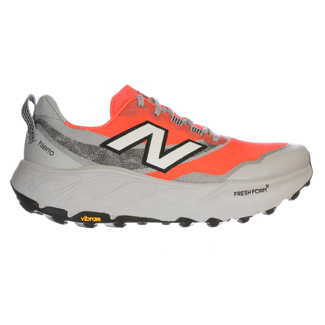 New Balance Mens Fresh Foam Hierro V9 - Urgent Red/Reflection/Raincloud - Trail - AW25