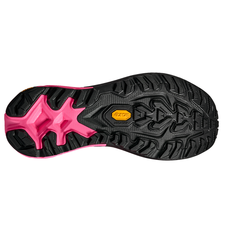Hoka Womens Mafate 5 - Neon Rose/Black - Trail - AW25