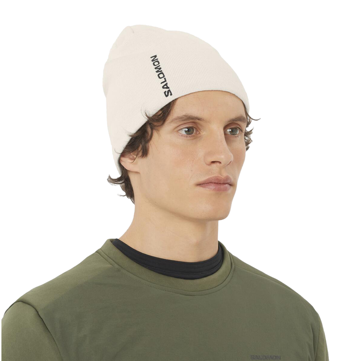 Salomon Graphic Beanie - Whisper White