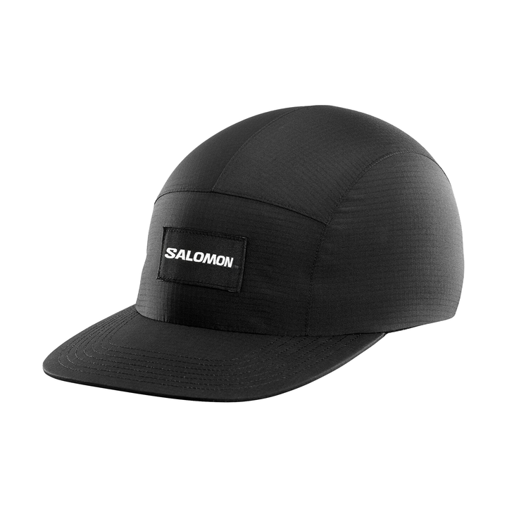 Salomon Bonatti Waterproof 5 Panel Cap - Deep Black