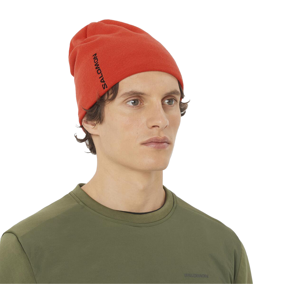 Salomon Graphic Beanie - Cherry Tomato