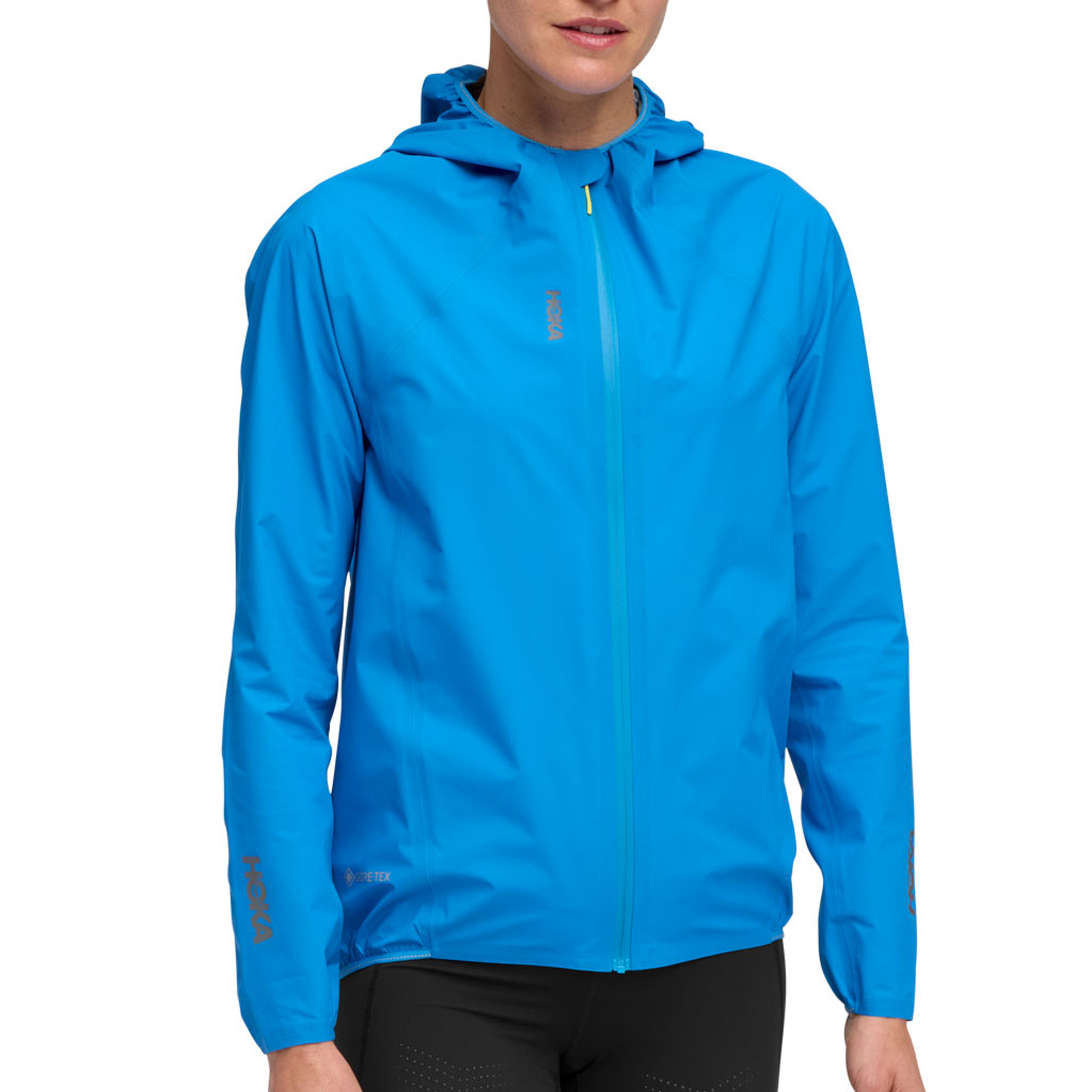 HOKA Tecksy Waterproof Jacket ブルー系 L Hoka Womens Skybreeze Waterproof Jacket GTX - Hoka Blue | Run