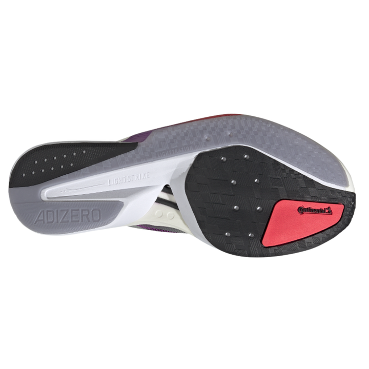 Adidas Mens Adizero Boston 13 - Purple Burst/Silver Metallic/Lucid Red - Neutral - AW25