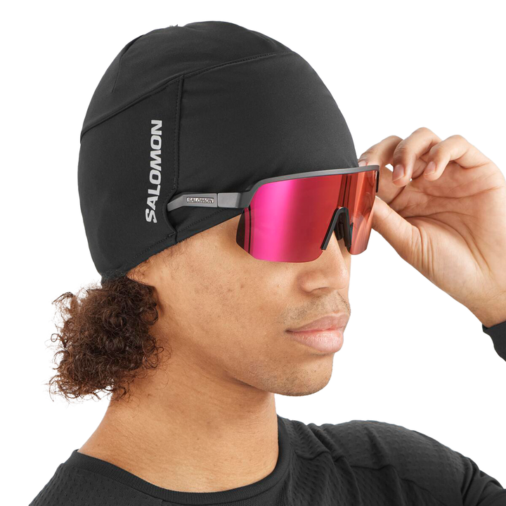 Salomon Winter Training Beanie - Deep Black/Deep Black
