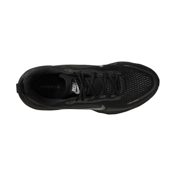 Nike Mens Vomero 18 - Black/Dark Smoke Grey/Black - Neutral - SP25