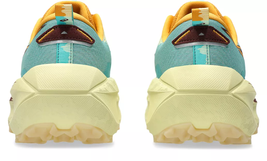 Asics Mens Trabuco Max 4 - Wheat Yellow/Dark Red Planet - Trail - AW25