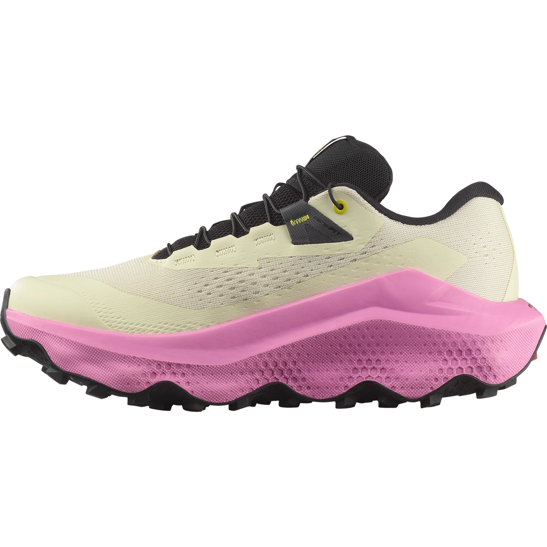 Salomon Womens Ultra Glide 3 - Almond Milk/Cyclamen/Black - Trail - AW25
