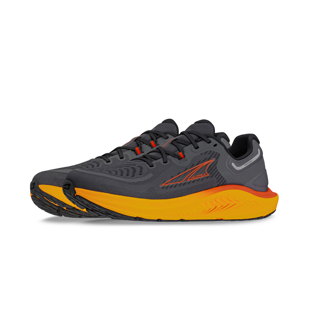 Altra Mens Paradigm 7 - Gray/Orange - Stability