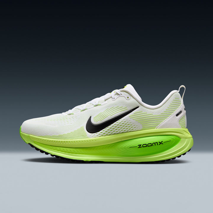 Nike Mens Vomero 18 - White/Electric Green/Volt/Black - Neutral - SP25