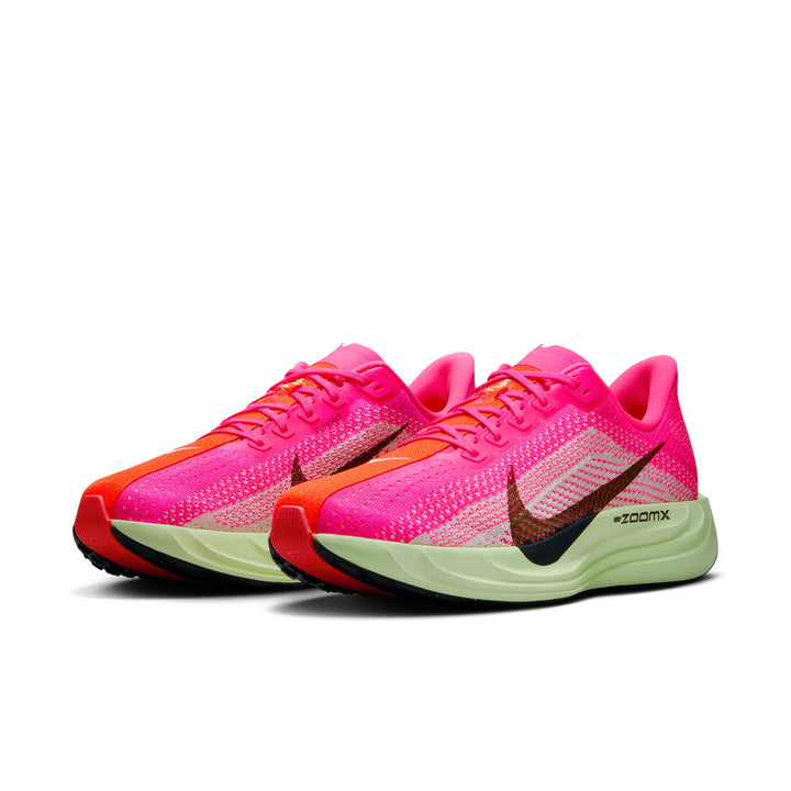 Nike Mens Pegasus Plus - Hyper Pink/Bright Crimson/Barely Volt - Neutral
