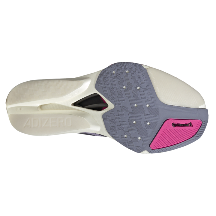 Adidas Mens Adizero Prime X3 Strung - Powder Plum/Aurora Black/Shock Pink - Neutral - AW25