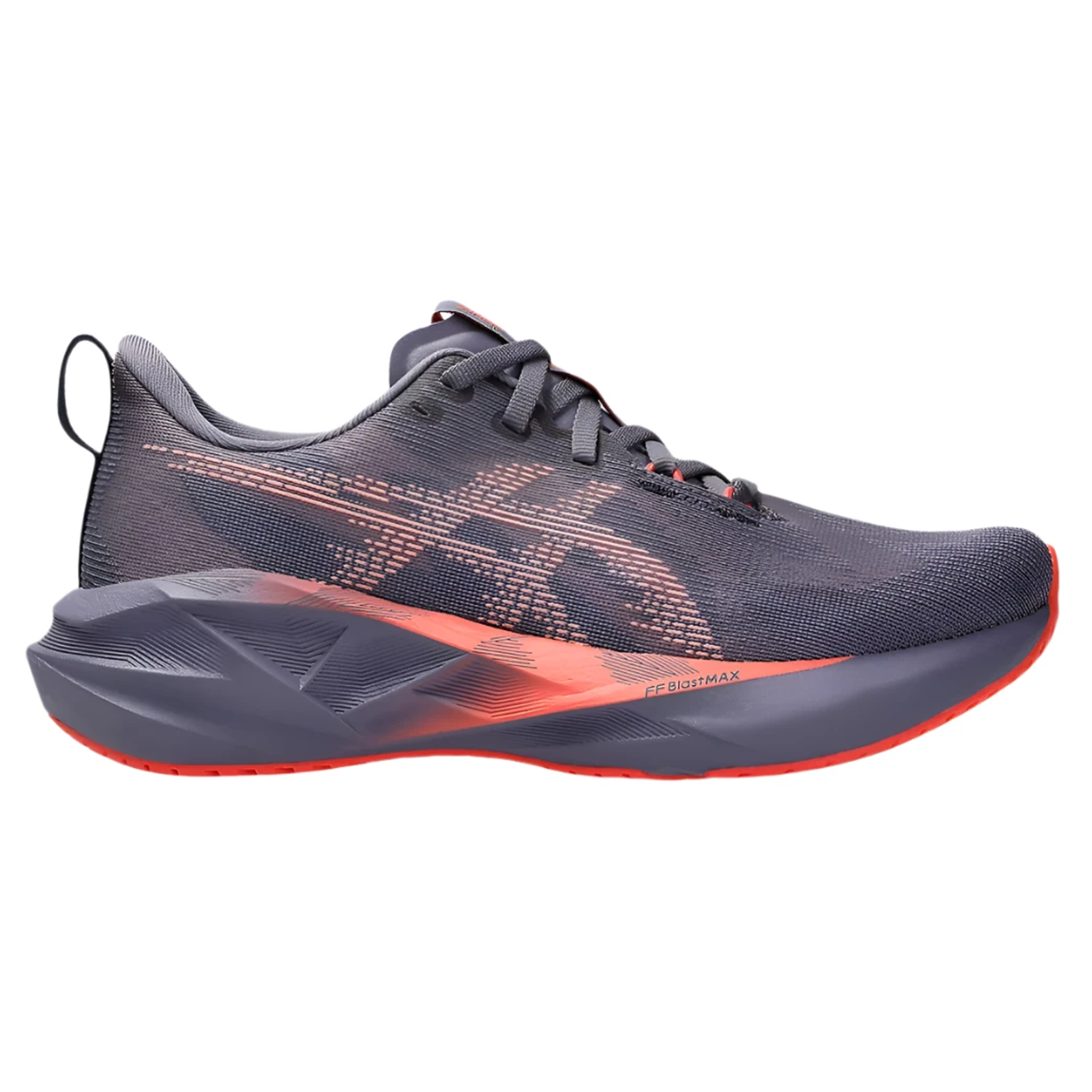 Asics Womens Novablast 5 Greyish Purple Coral Reef Run North West