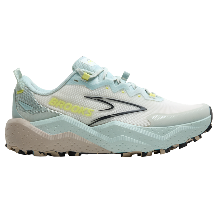 Brooks Womens Caldera 8 - Misty Blue/Coconut/Chateau - Trail - AW25