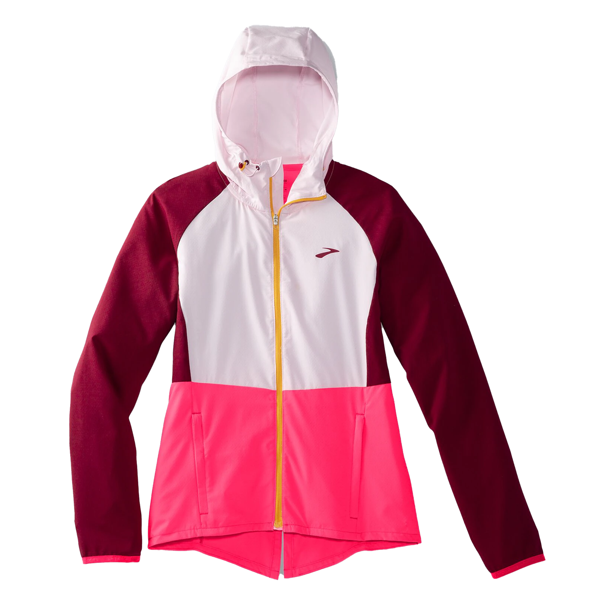 Brooks Womens Canopy Jacket Razzmatazz Quartz Hyper Pink Run