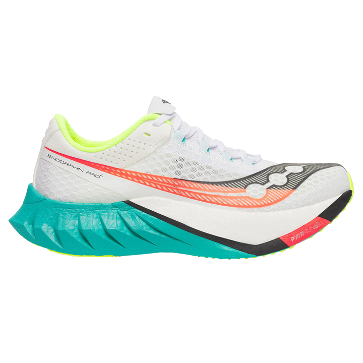 Saucony Mens Endorphin Pro 4 - White/Mutant - Neutral - AW25