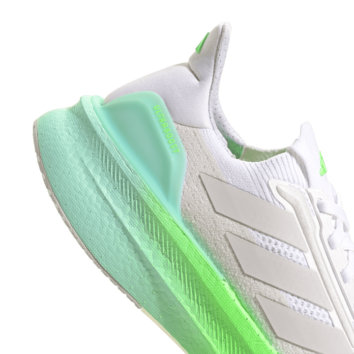 Adidas Womens Ultraboost 5X - Footwear White/Dash Grey/Lime Burst - Neutral - AW25