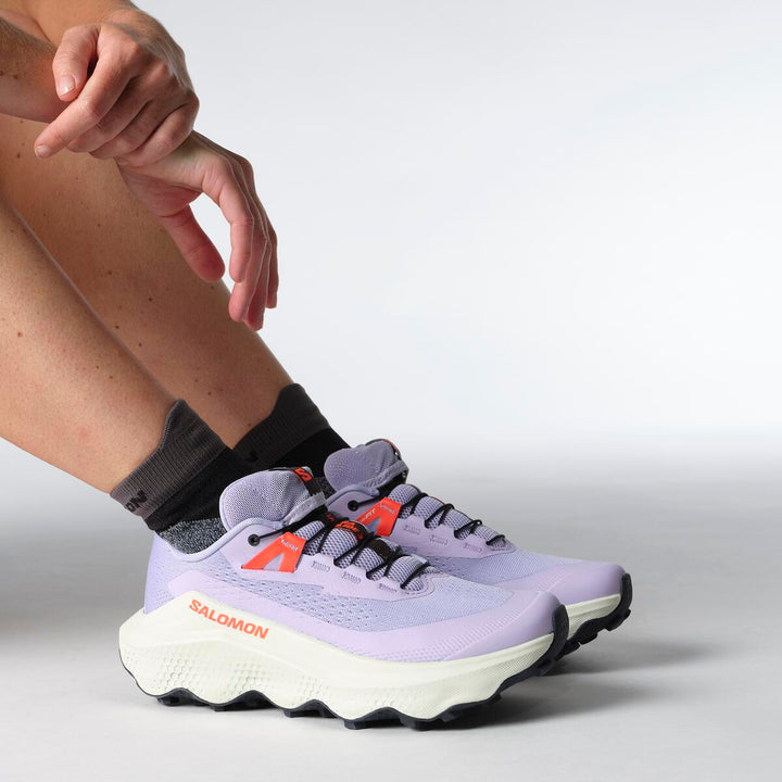 Salomon Womens Ultra Glide 3 - Cosmic Sky/Icicle/Neon Flame - Trail - AW25