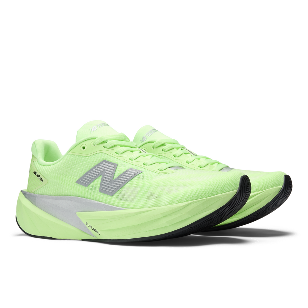 New Balance Mens FuelCell Rebel V5 - Mint Flash/Lab Green/Silver Metallic - Neutral - AW25