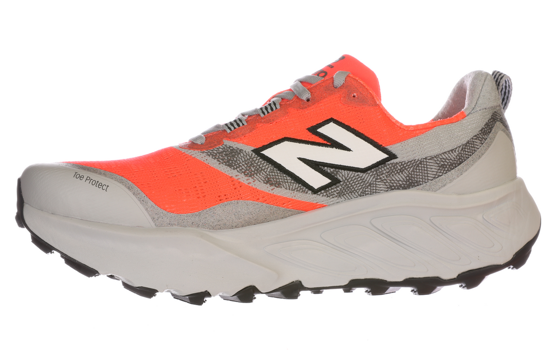 New Balance Mens Fresh Foam Hierro V9 - Urgent Red/Reflection/Raincloud - Trail - AW25