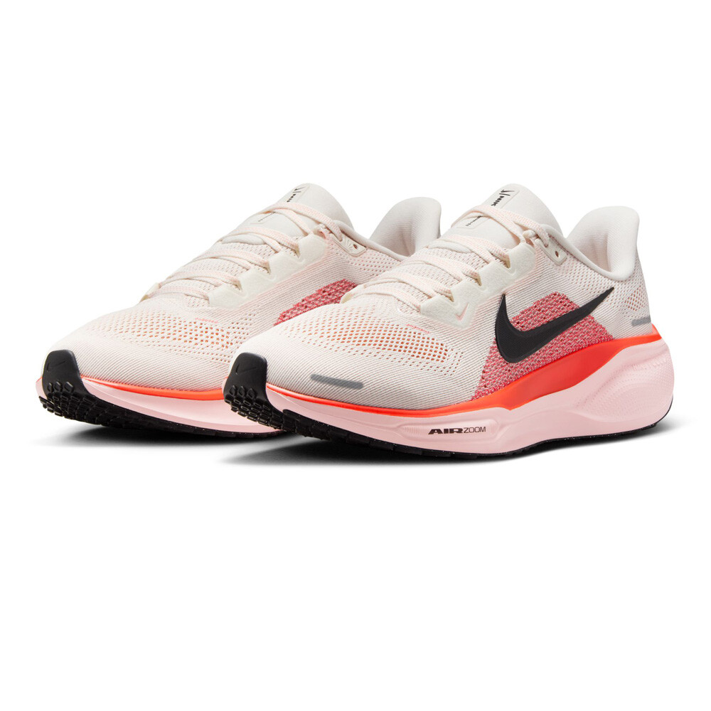 Nike Womens Pegasus 41 - Phantom/Picante Red/Atmosphere/Black - Neutral - SU25