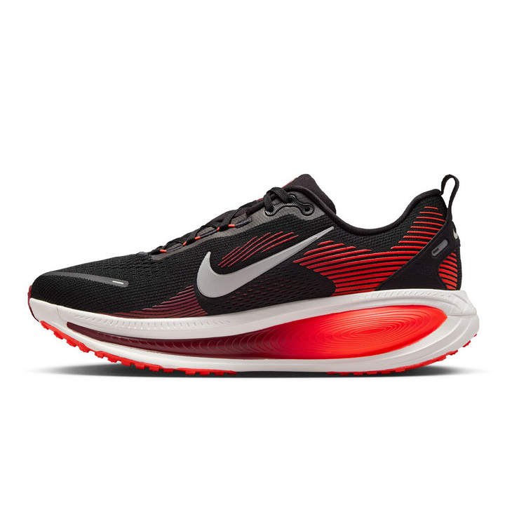 Nike Mens Vomero 18 - Black/Metallic Silver/Bright Crimson - Neutral - FA25