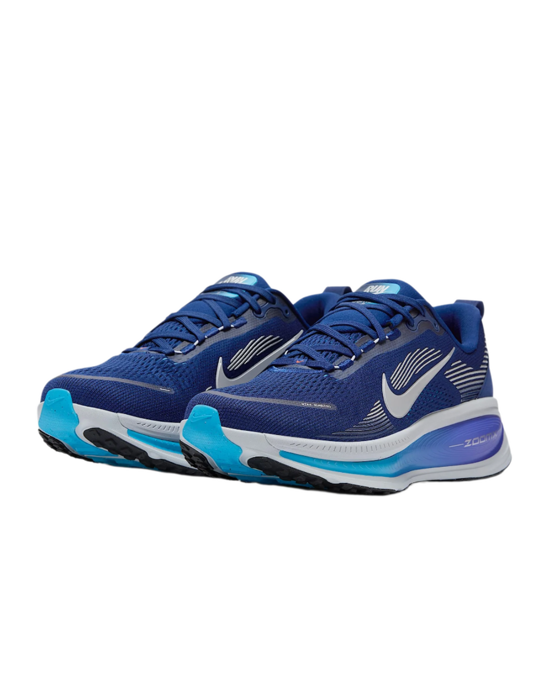 Nike Mens Vomero 18 - Blue Void/Blue Lightning/Metallic Silver - Neutral - SU25