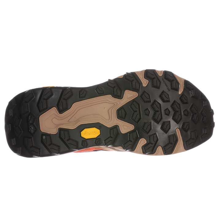 New Balance Mens Fresh Foam Hierro V9 - Desert Clay/Earth Shadow/Urgent Red - Trail - AW25