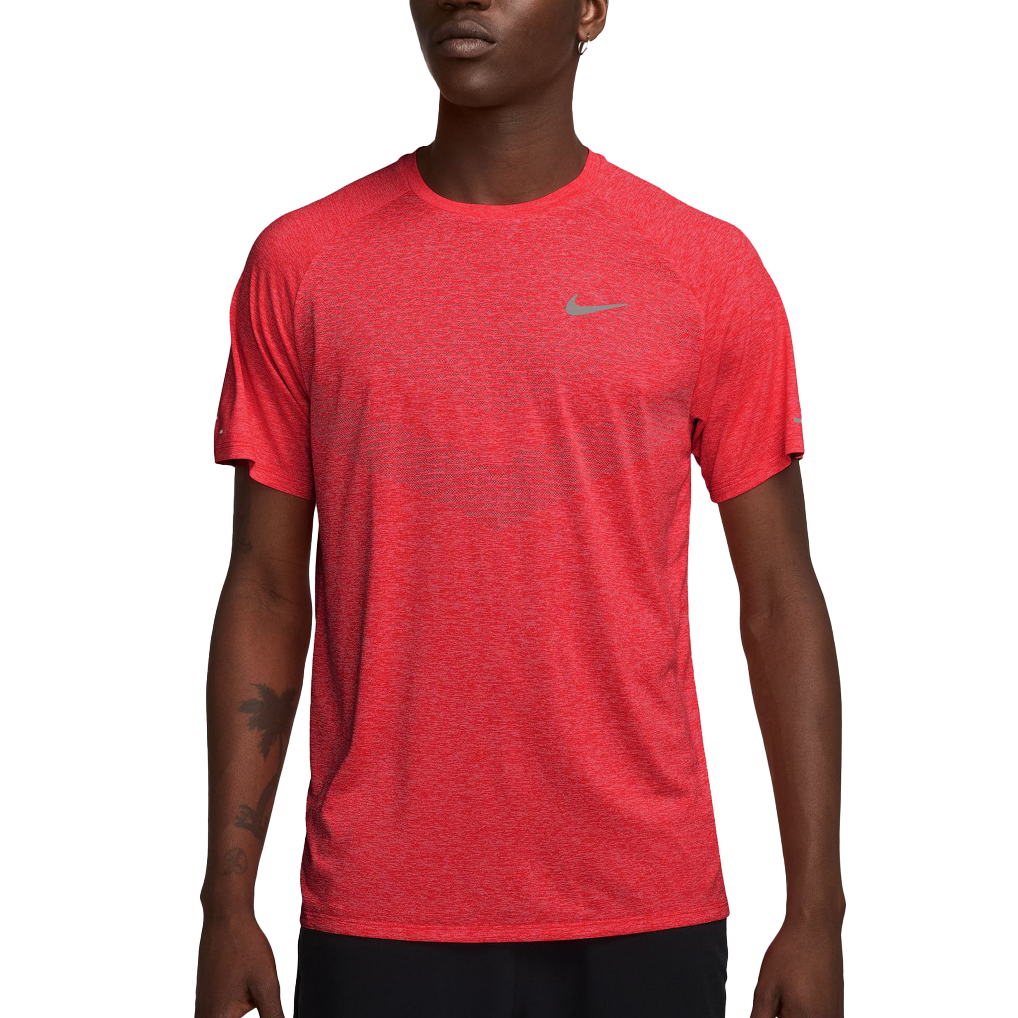 red dri fit nike shirt