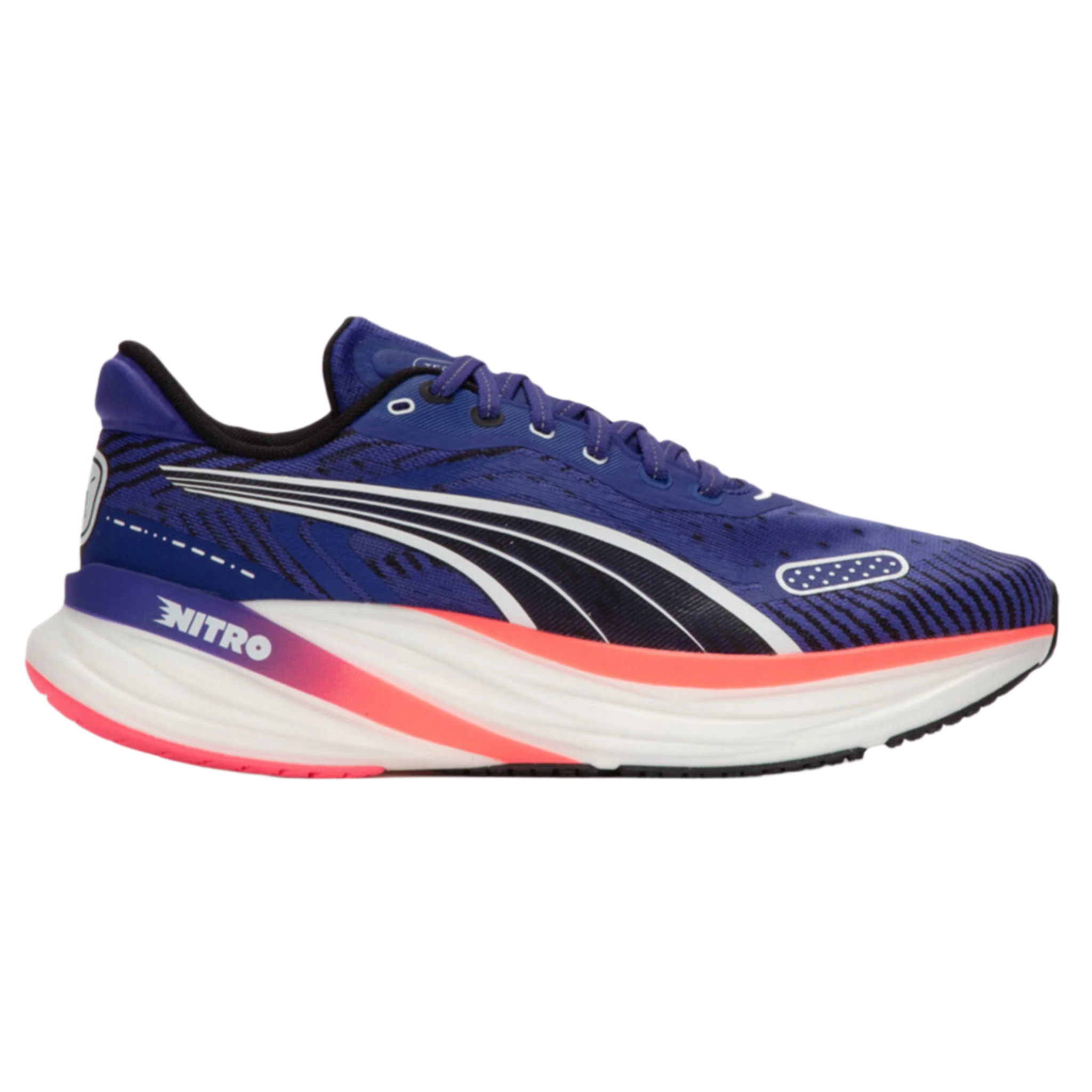 Puma Mens Magnify NITRO 2 Blue Pink Run North West