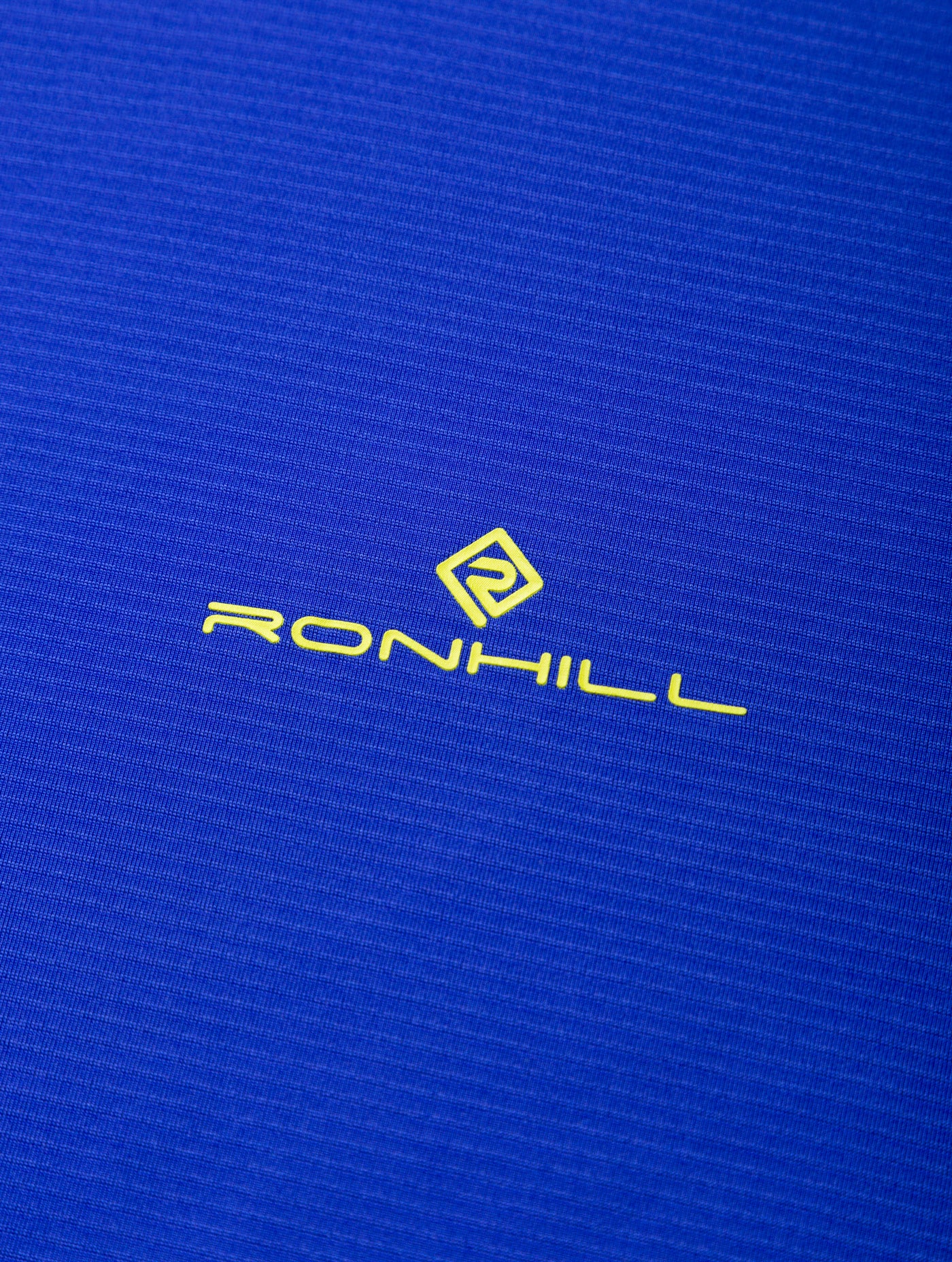 RonHill Mens Tech S/S Tee - Azurite/Citrus