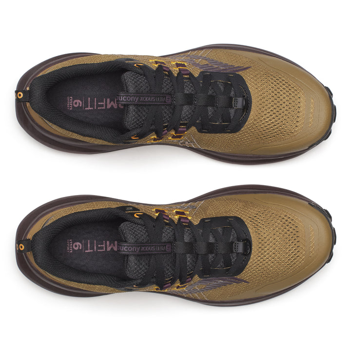 Saucony Mens Xodus Ultra 4 - Kodiak/Wine - Trail - AW25