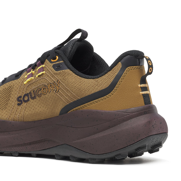 Saucony Mens Xodus Ultra 4 - Kodiak/Wine - Trail - AW25