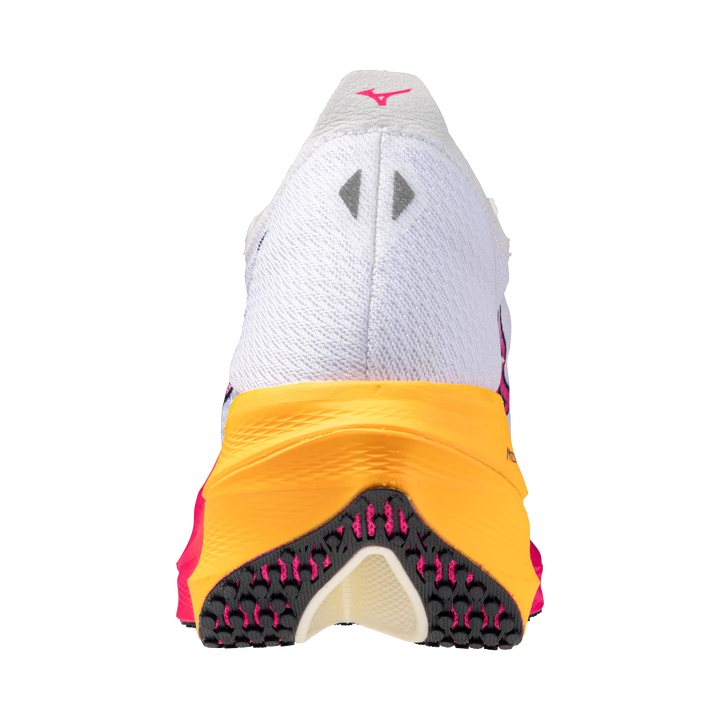 Mizuno Unisex Wave Rebellion Pro 3 - White/Pink Tetra/Tang Orange - Neutral - AW25