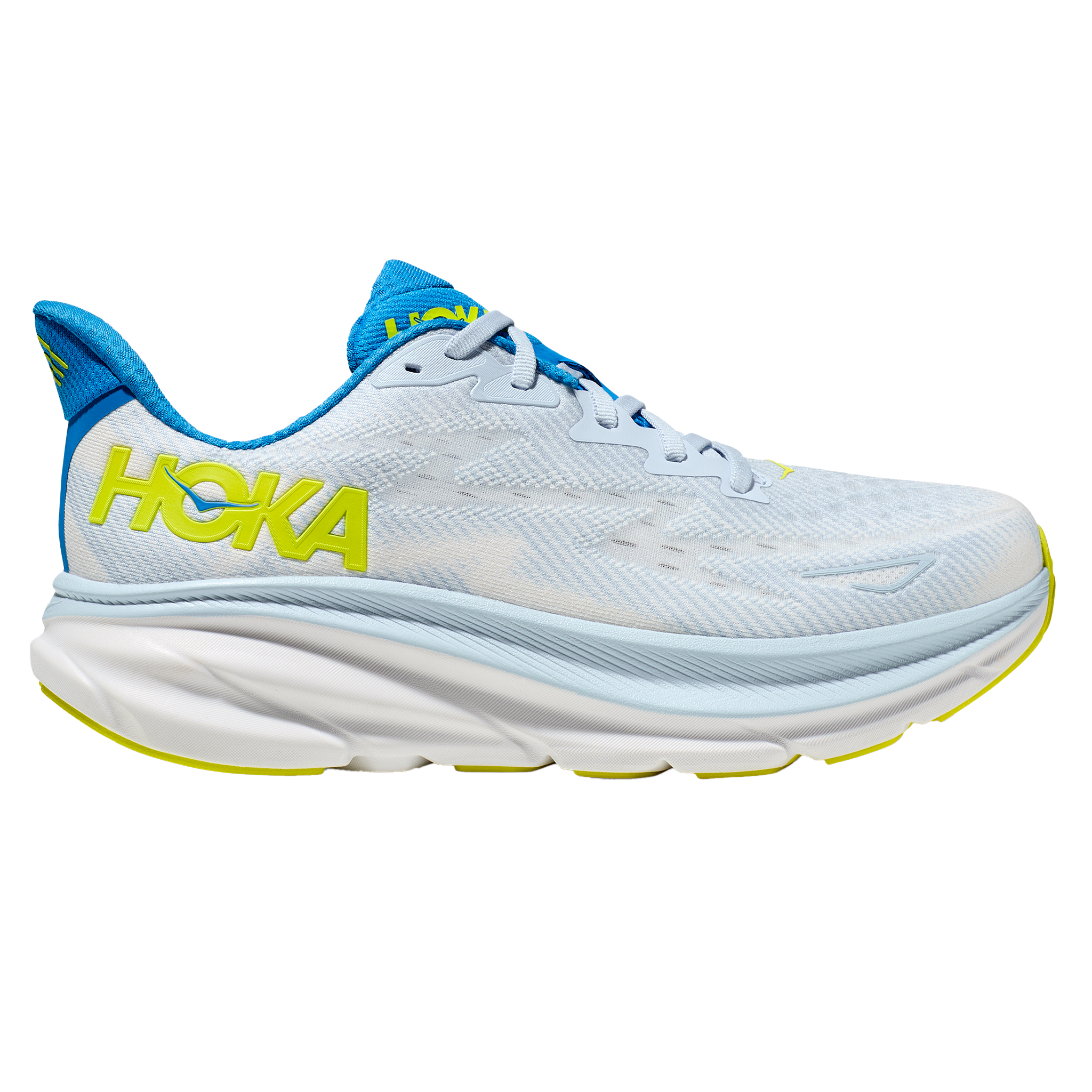 Hoka Mens Clifton 9 - Ice Water/Evening Primrose - Neutral