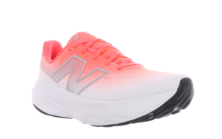 New Balance Womens 1080V14 - Urgent Red/Silver Metallic/Light Silver Metallic - Neutral - AW25