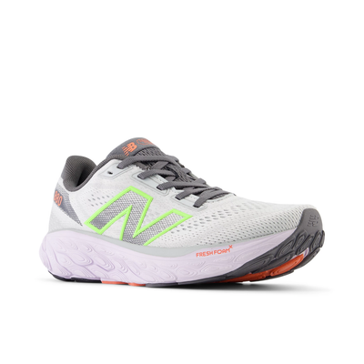 New Balance Womens 880V14 - Grey Matter/Taro/Bleached Lime Glo/Gulf Red - Neutral