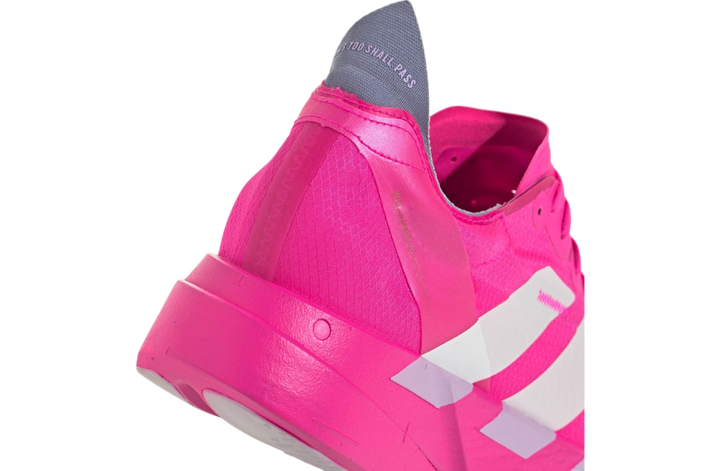 Adidas Mens Adizero Adios Pro 4 - Shock Pink/Zero Metallic/Aurora Plum - Neutral - AW25