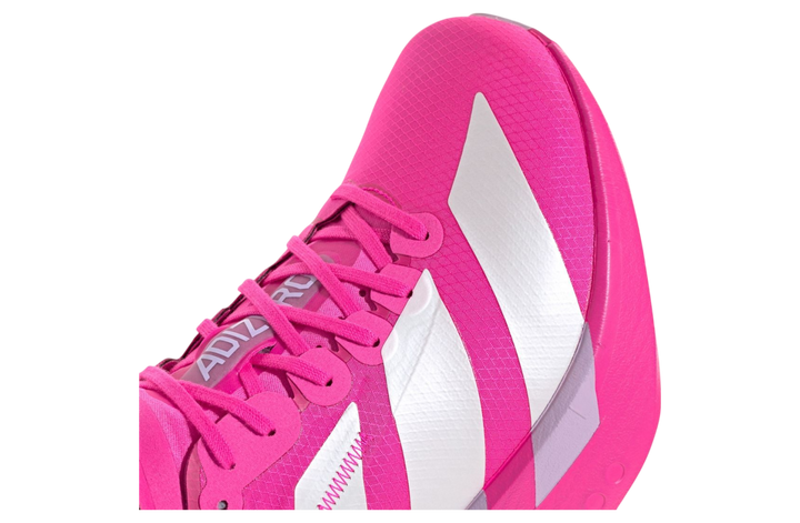 Adidas Mens Adizero Adios Pro 4 - Shock Pink/Zero Metallic/Aurora Plum - Neutral - AW25